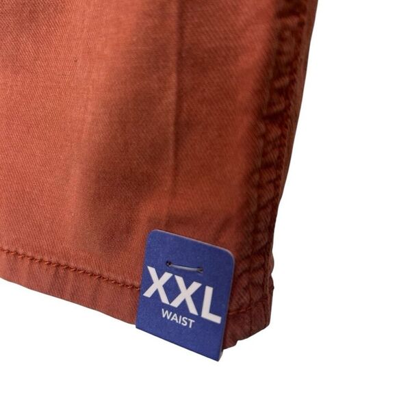 NWT Caribbean Aqua Collection Men's Shorts 9" Inseam Rust Size‎ XXL - Picture 3 of 6